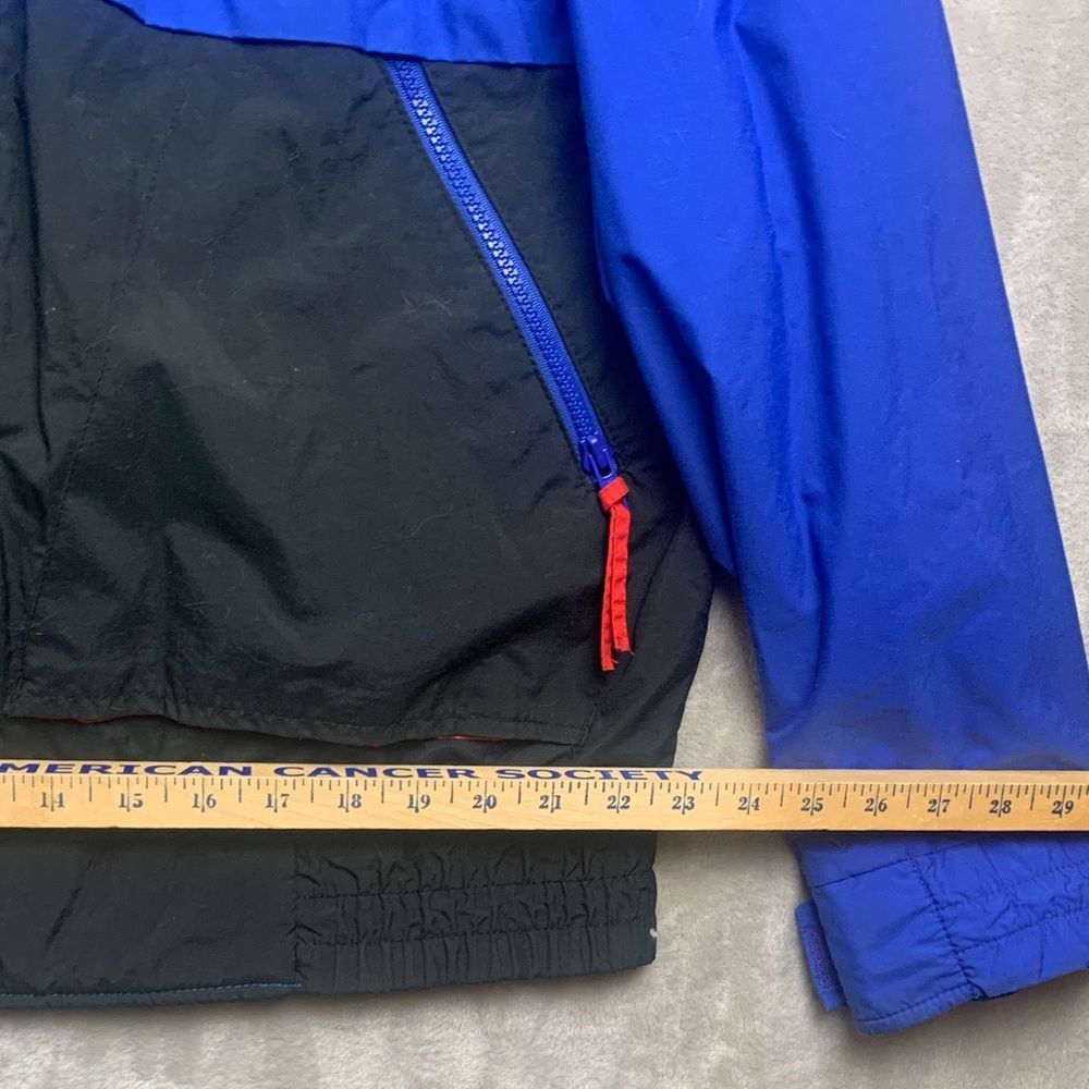WOOLRICH | LARGE Men CASUAL LIGHTWEIGHT JACKET | COLOR BLOCK RED ROYAL BLUE 1604 - Picture 8 of 16